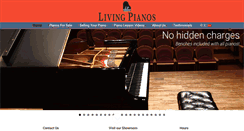 Desktop Screenshot of livingpianos.com