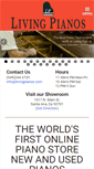 Mobile Screenshot of livingpianos.com